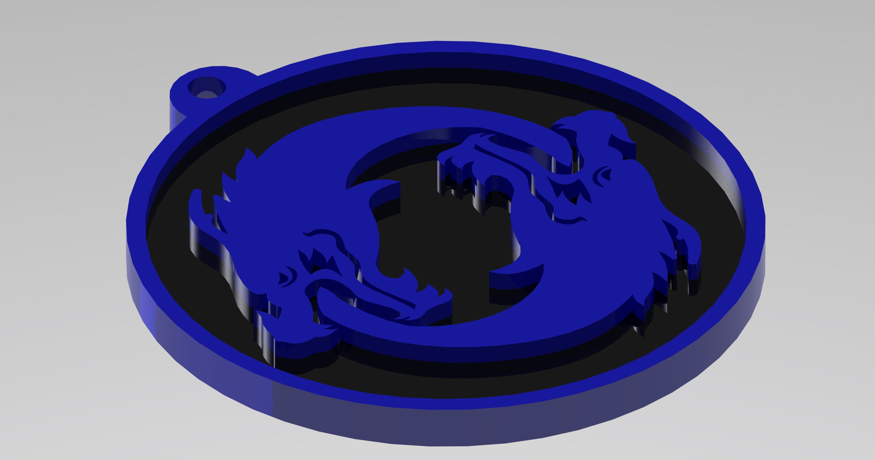 Overwatch Shimada Clan Seal Keychain