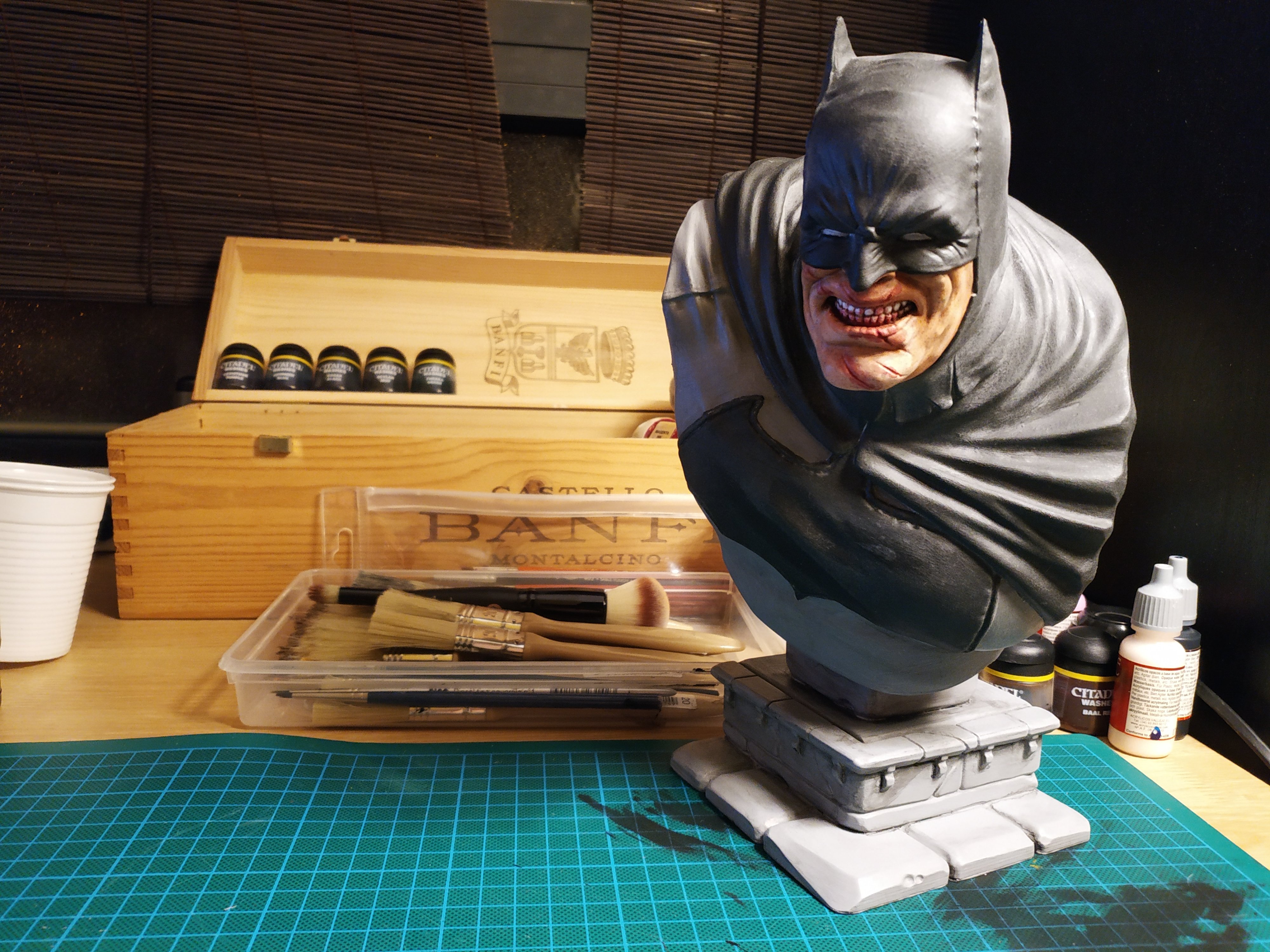 The Dark Knight bust by David Östman