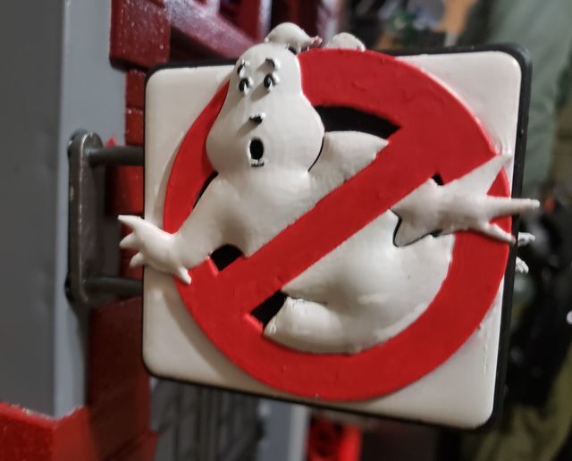 Ghostbusters Firehouse sign