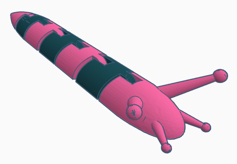 Flexi Slug (Dual-Extrusion)