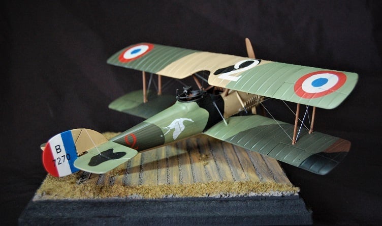 French WW1 Warplane - Hanriot HD.3 1/32nd scale
