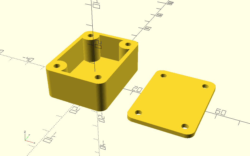 Customizable Case with Machine screws