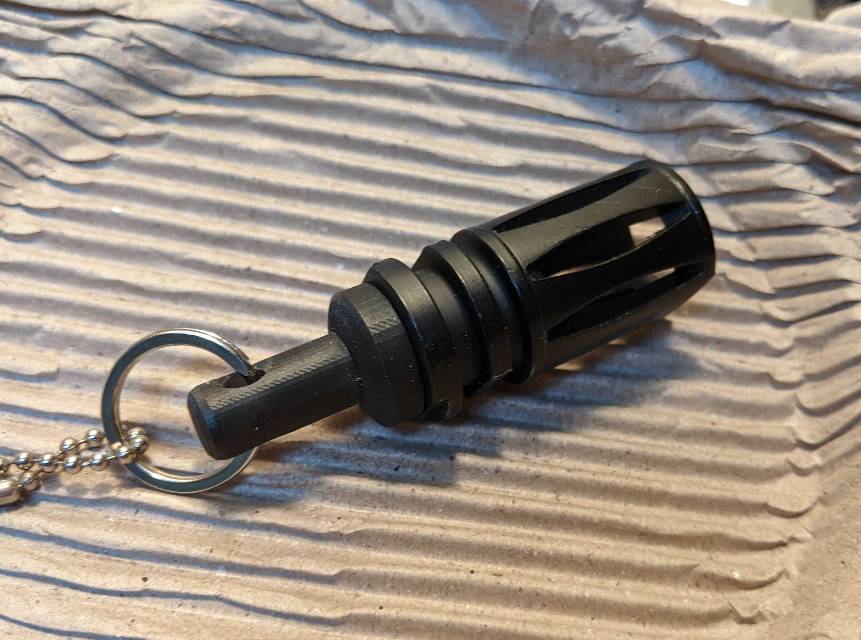 1/2x28 Muzzle Device Keychain Adapter