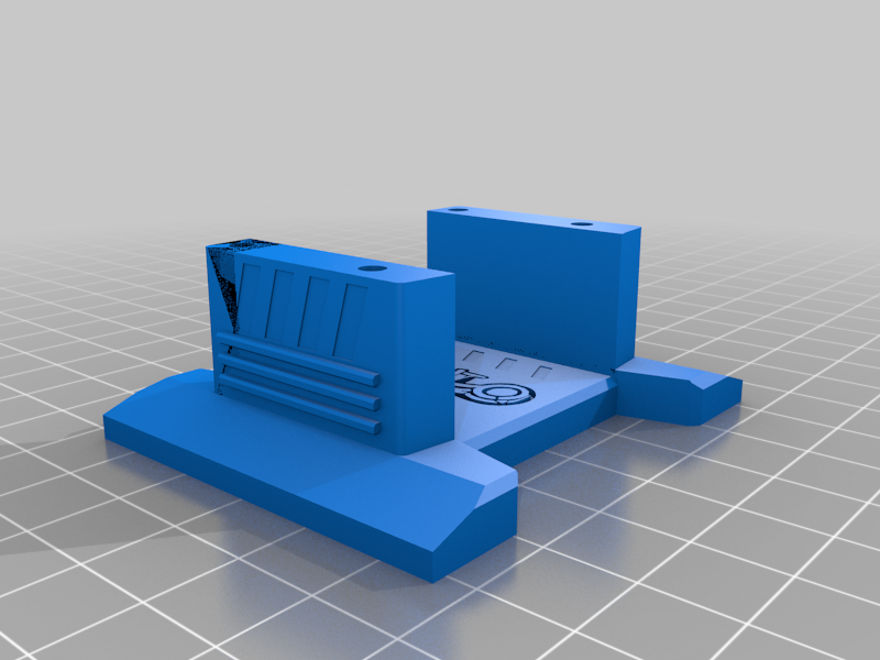 Model Car Big Block Nitro Engine Stand (3D printed)