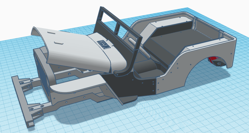 Ossum Jeep Hotrod Conversion Kit