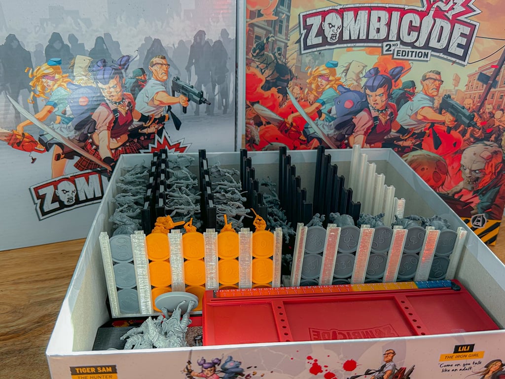 Zombicide 2nd WITH Expansion Organizer 