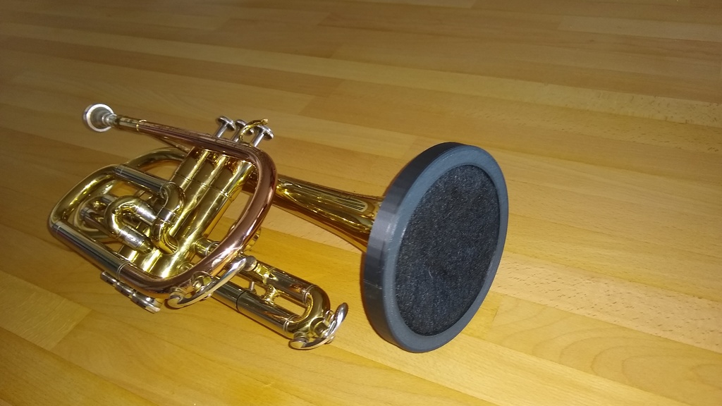 Covid filter for trumpet