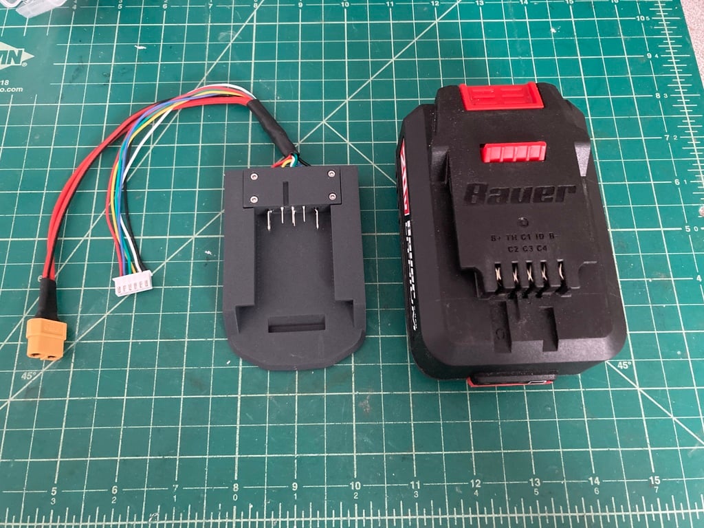 Bauer 20V Battery balance charger connector