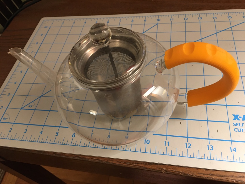 Adagio 42-ounce Glass Teapot Handle