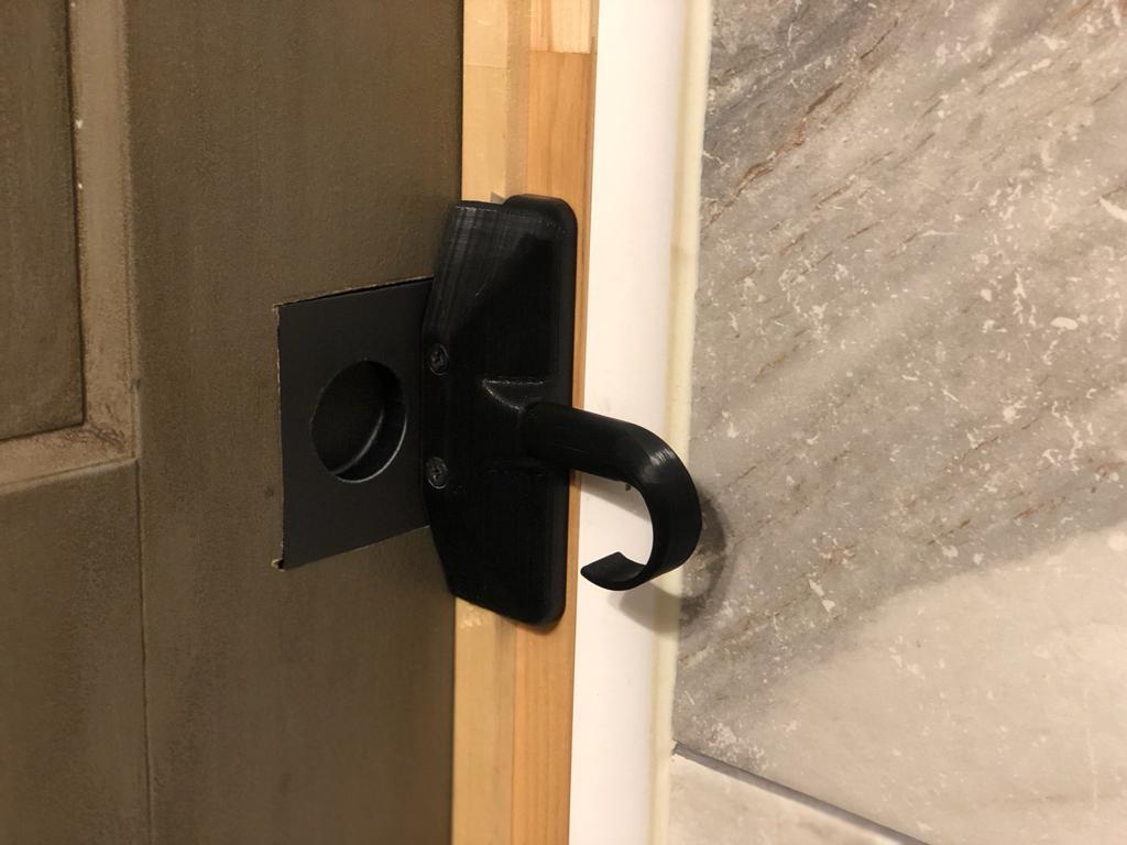 Sliding Pocket Door Lock
