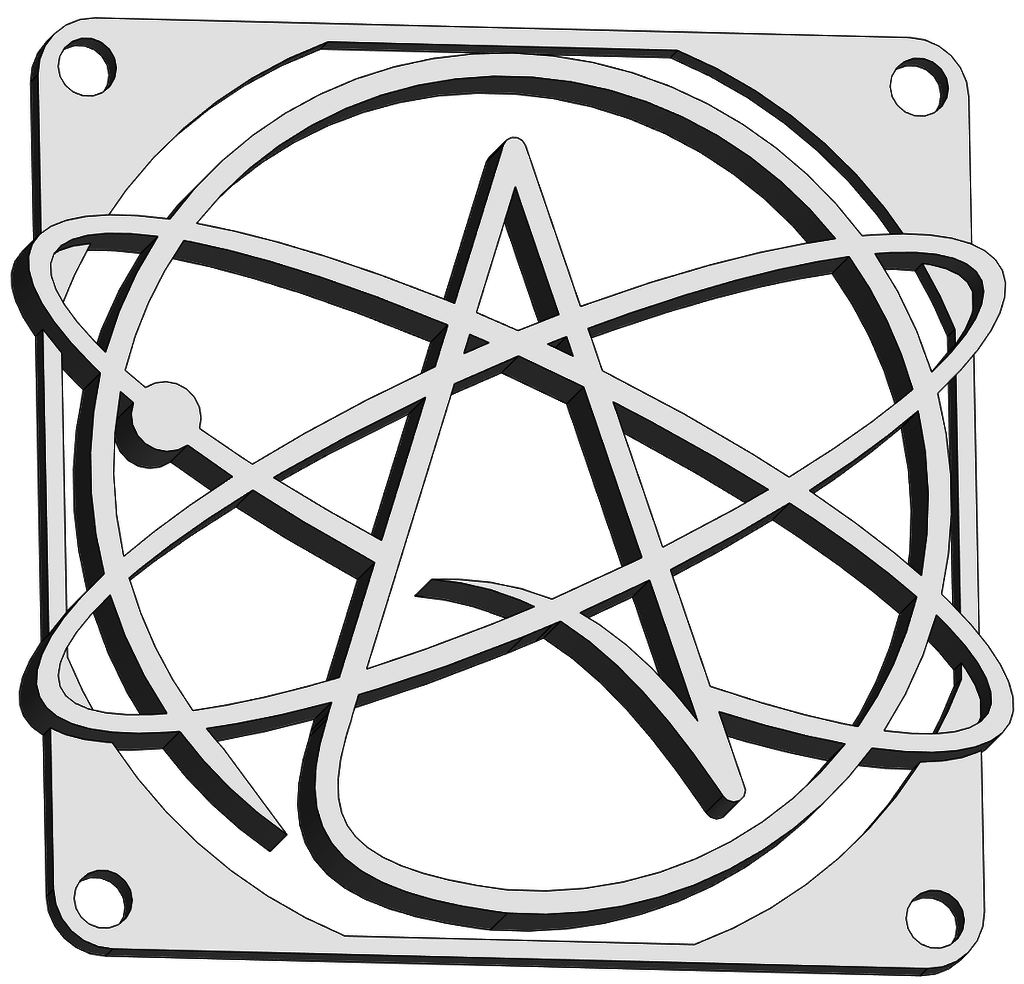 40mm and 80mm fan grills - Atheism