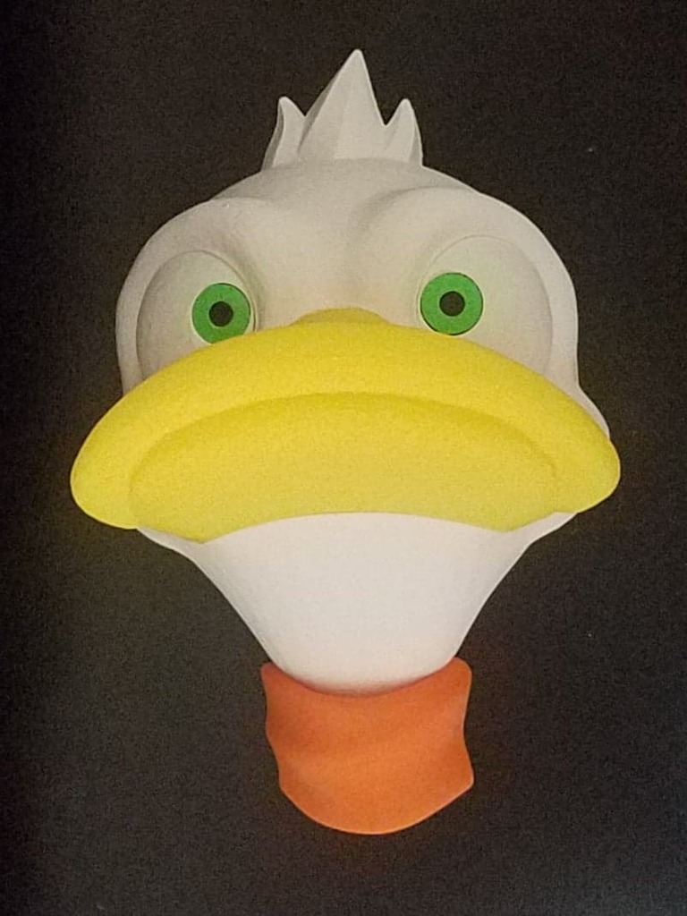 Duck Head Wall Art (Remix, Colored Parts)
