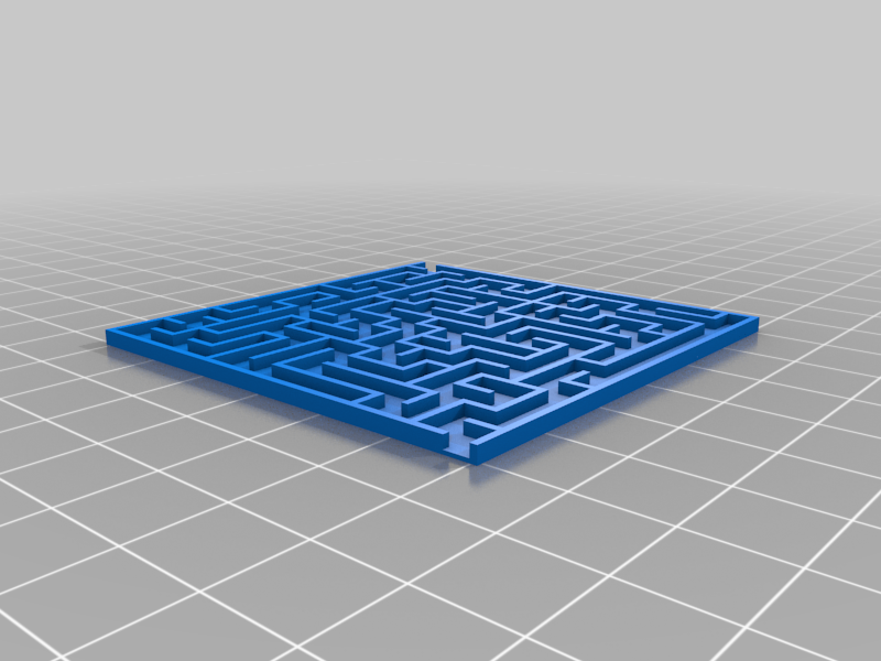  Random maze generator with base