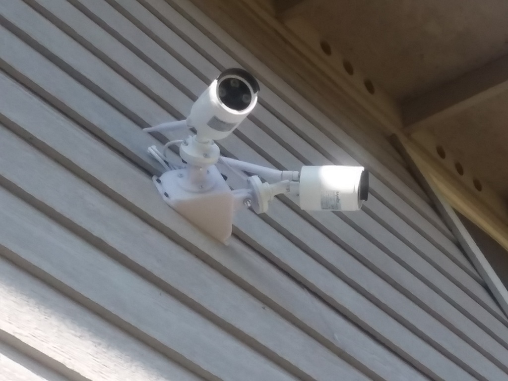 Security camera mount