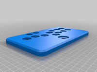 Slimbox: hitbox-layout low profile fightstick by jfedor - Thingiverse