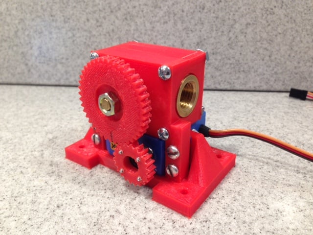 Servo Driven Ball Valve 1/4 in Female NPT