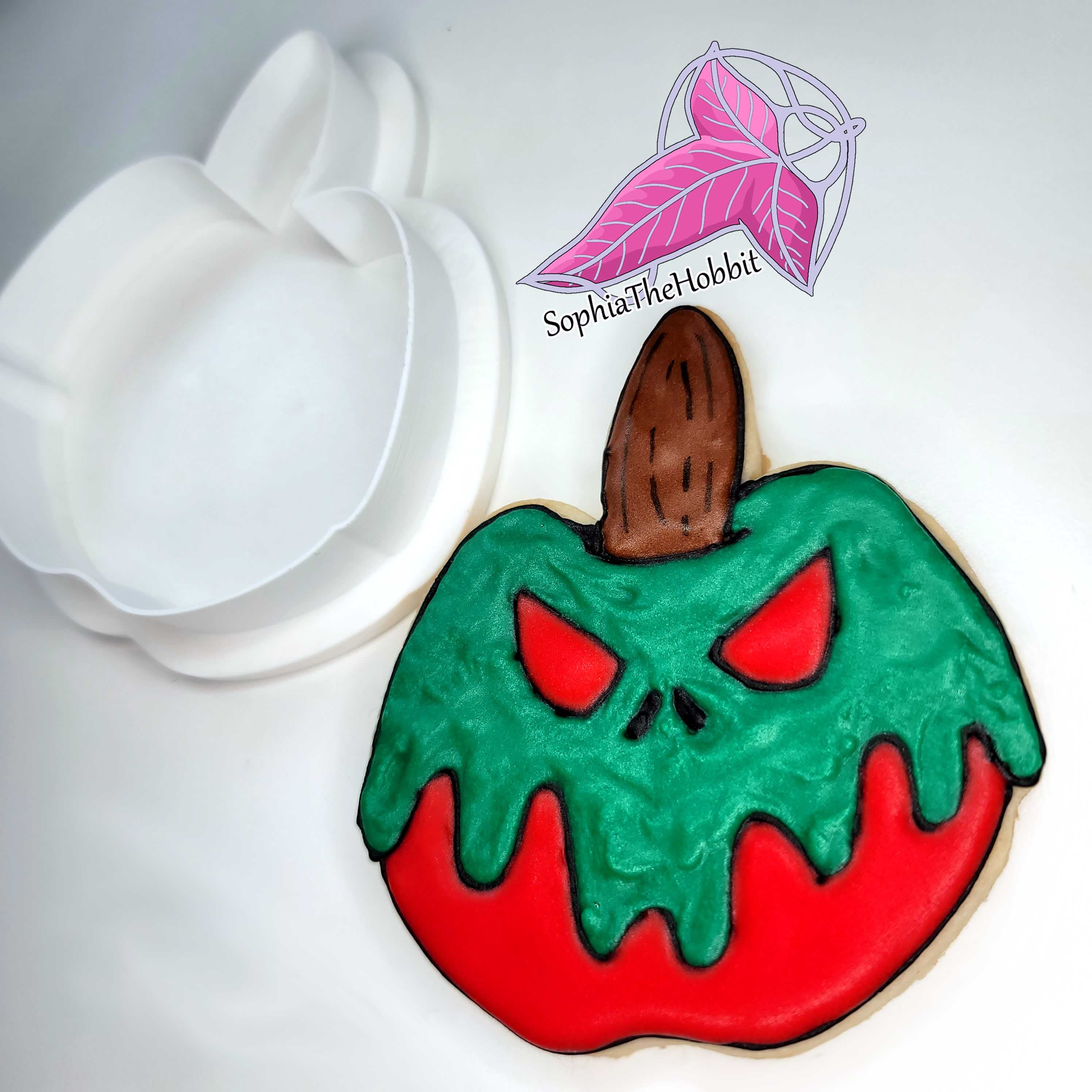 Candy Apple Cookie Cutter