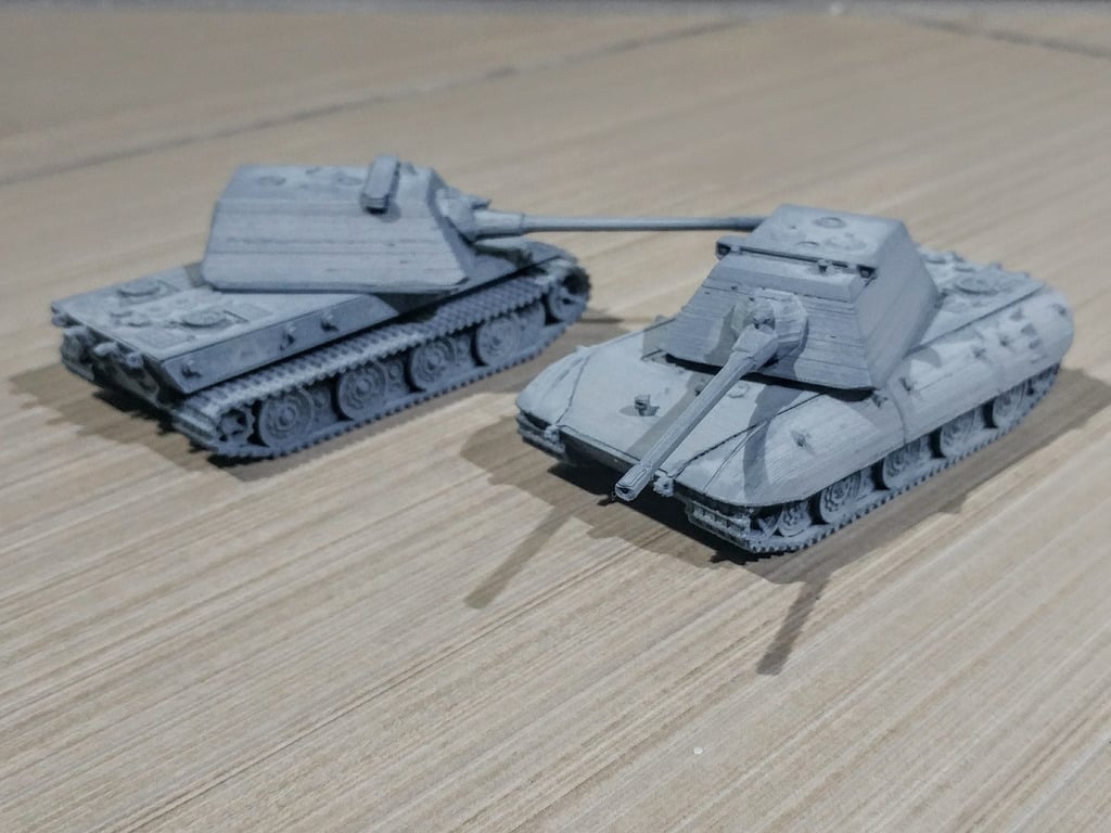 E-100 Tank easy print (re-upload)
