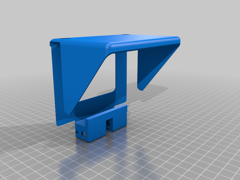 4.3" FPV Monitor Mount with Shade for TX16S