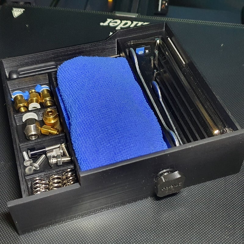 Ender 3 V2 Custom Toolbox Organizer