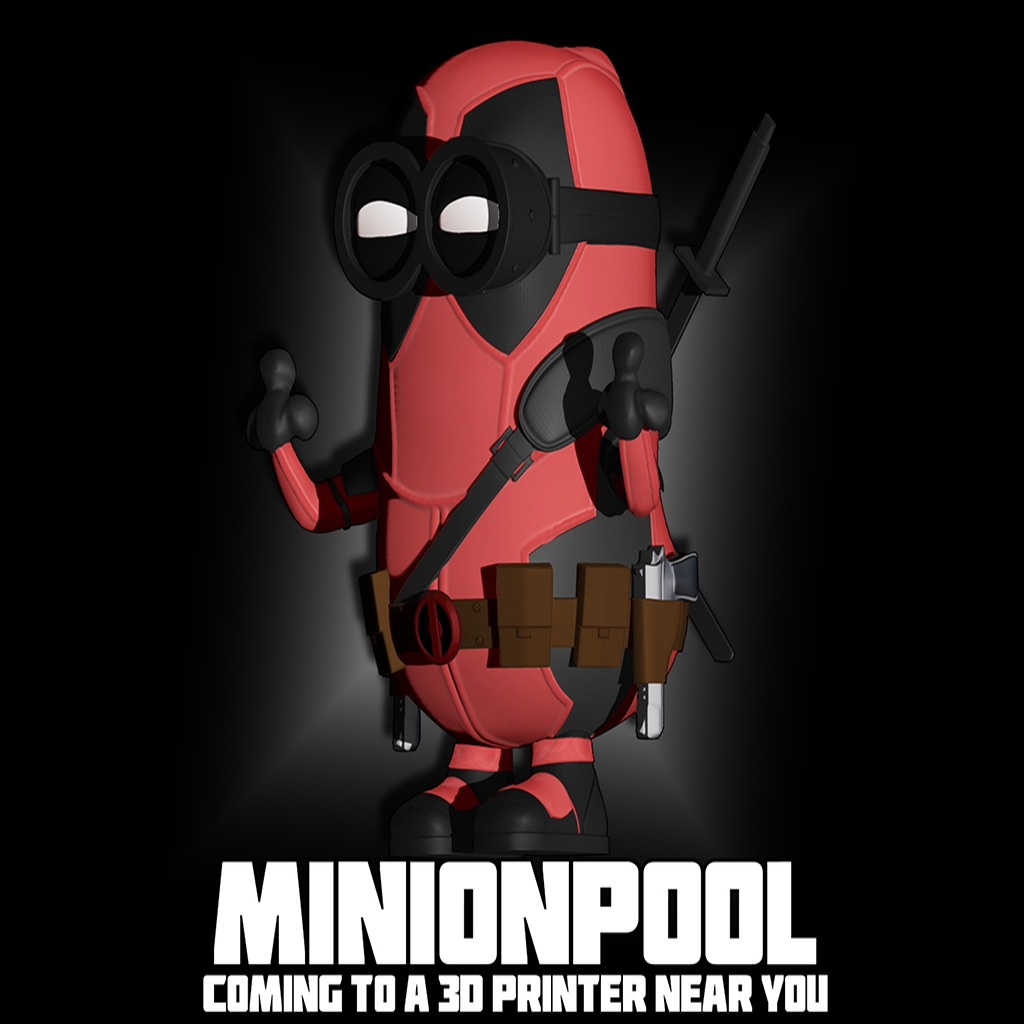 Minionpool (Deadpool) Mini Figure