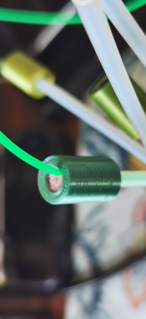 cattail filament cleaner