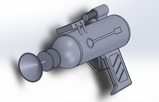 Laser gun from Rick and Morty