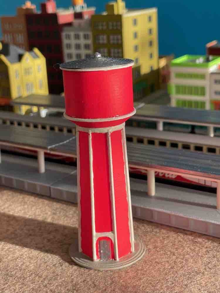 Water tower 3 (z-scale)