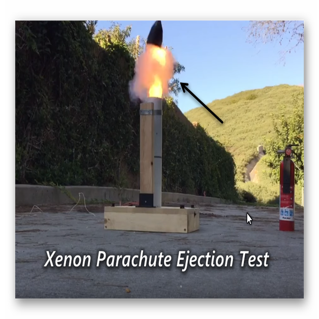 Rocket Parachute Ejection System 