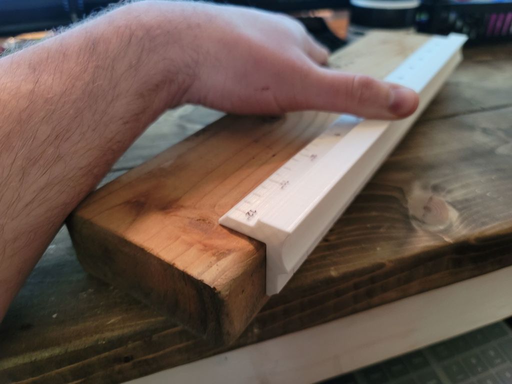 Carpentry ruler