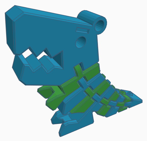Flexi Rex Keychain Remix