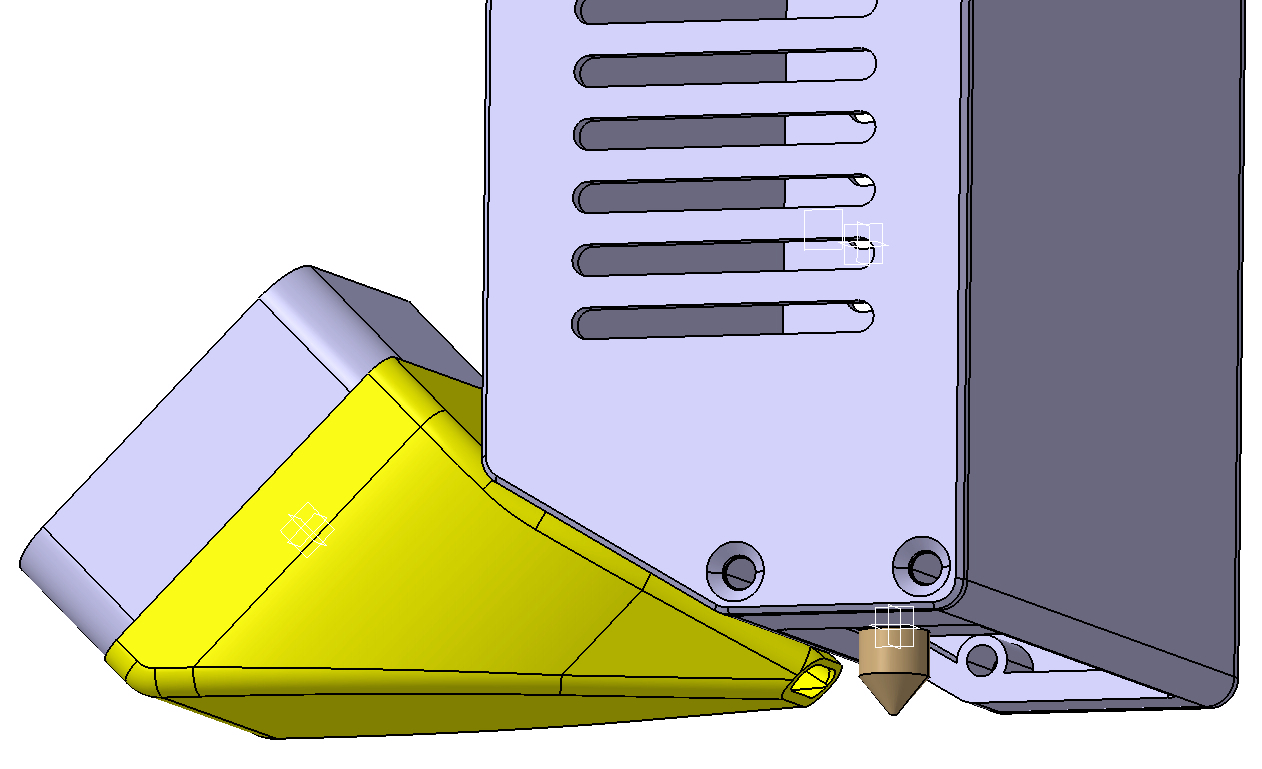 Snapmaker Part Cooling Fan Shroud