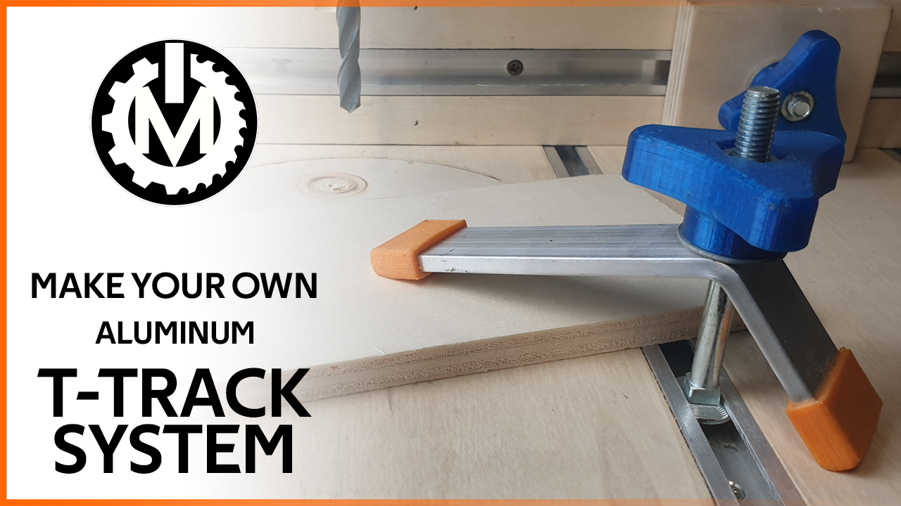 T-Track hold down clamp pad