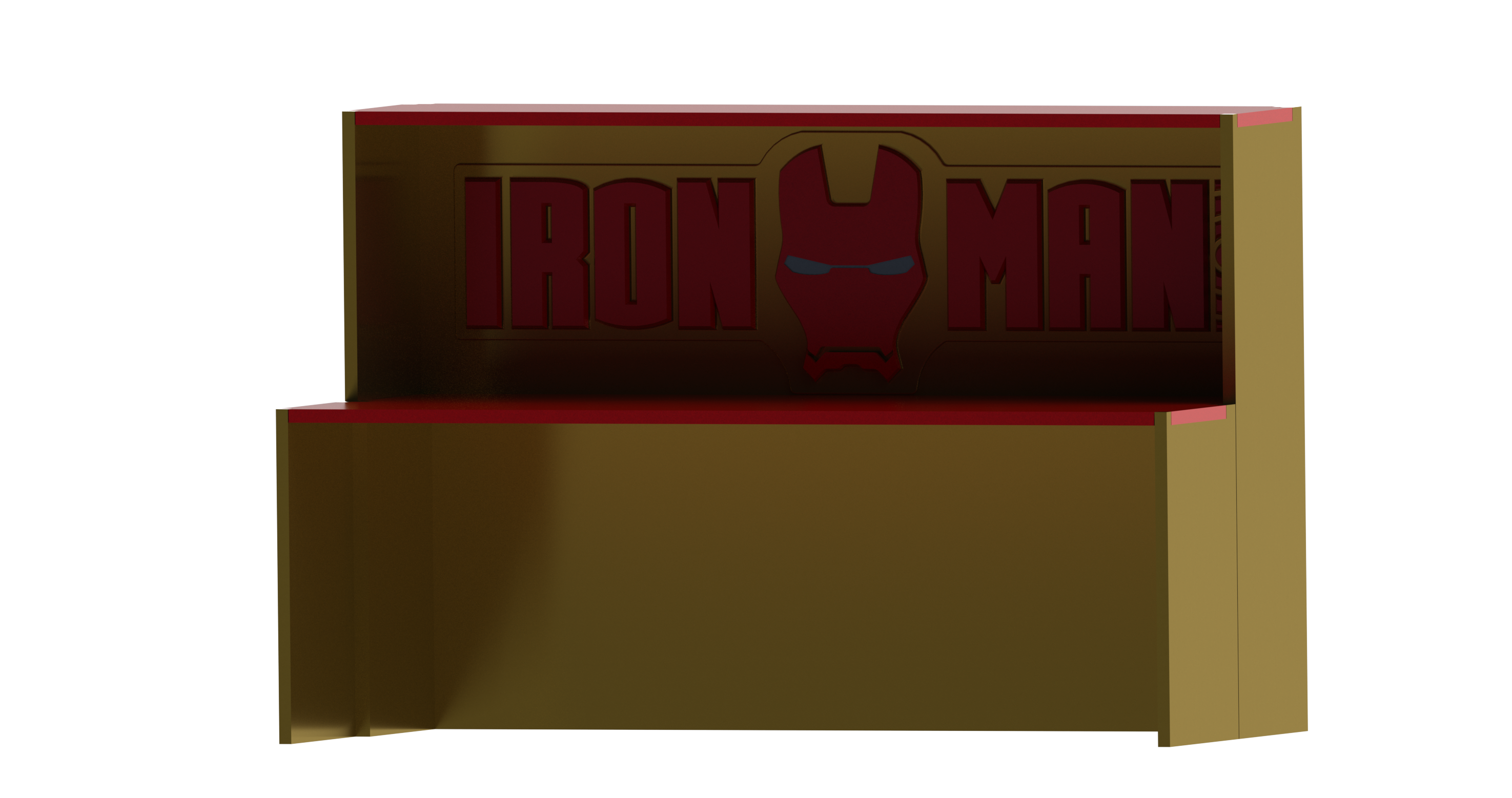 Iron Man collectible display shelf riser