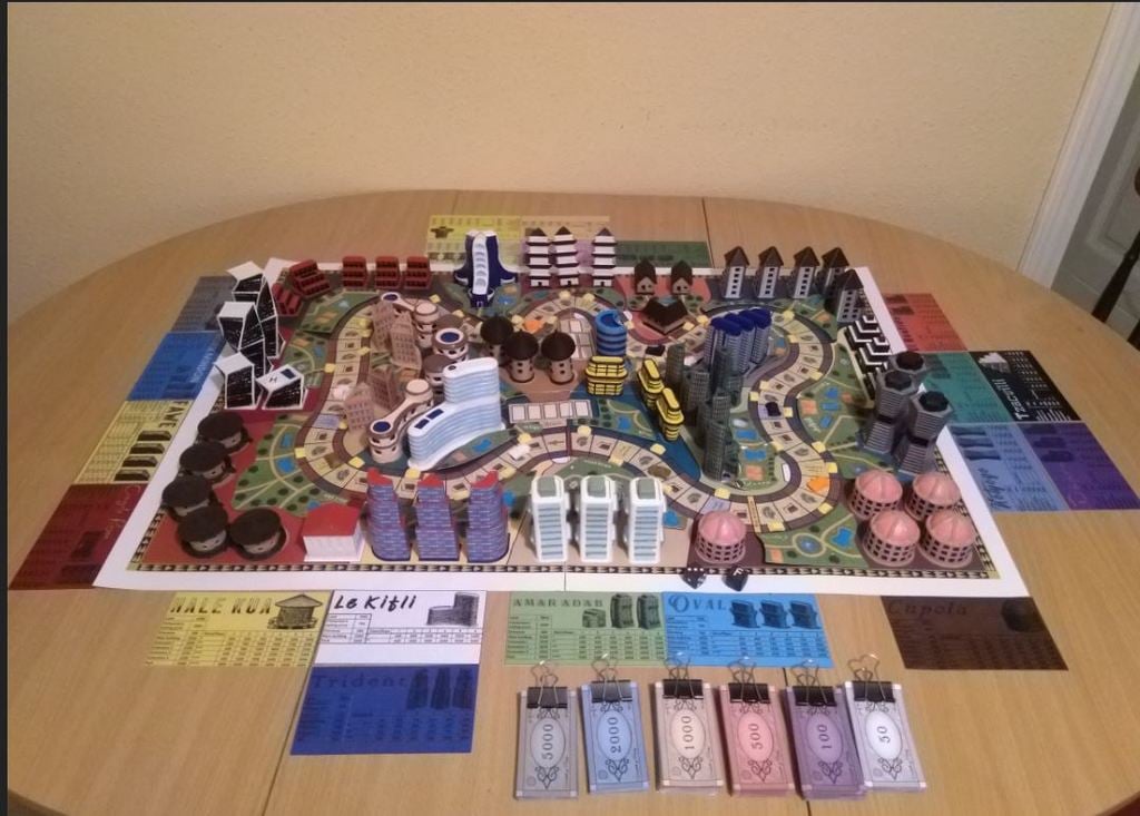 Hotel board game 2-10 person