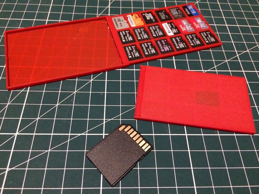 Wallet Micro SD Card Holder (Print in Place)