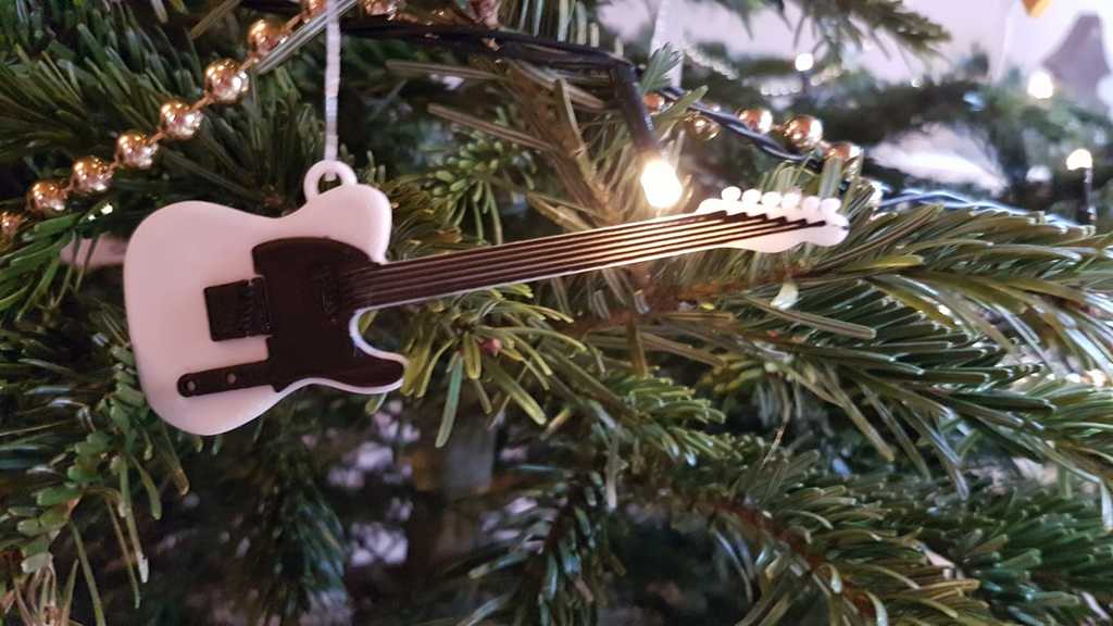 Christmas ornament Fender Telecaster