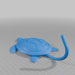 Turtle Hook Headphone holder 3D model