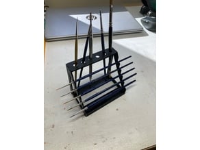 Paint brush stand (snap together)