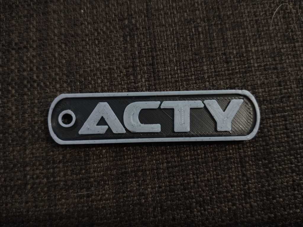 ACTY Keychain