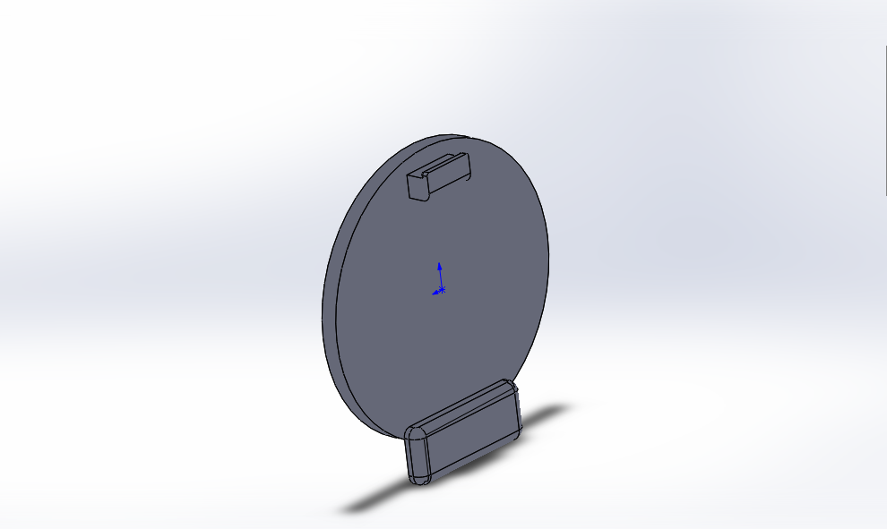 Opel Astra H rear bumper plug