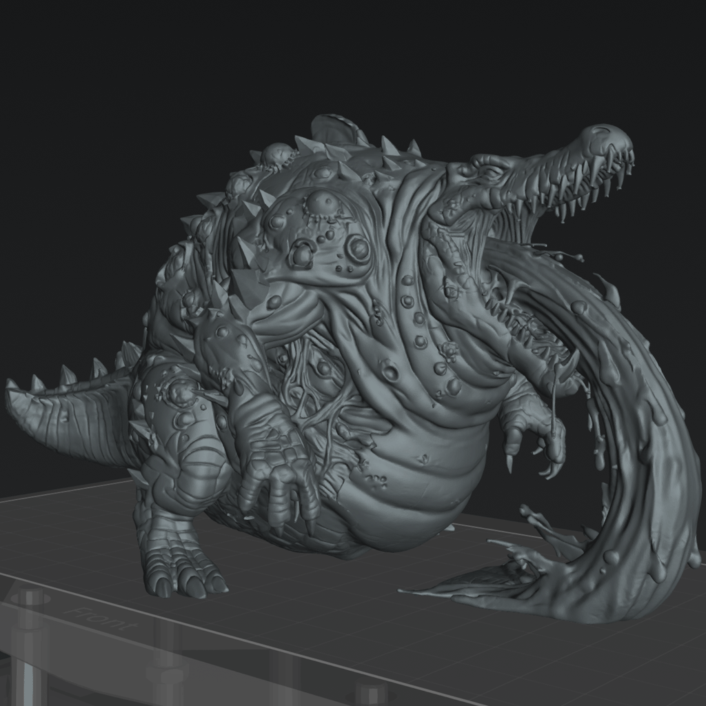 Bile Leper Monster Beast - The Eightpints The Mire