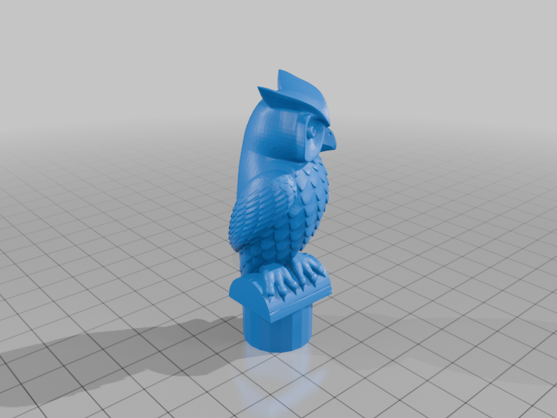 Waldorf Celebration Ring Ornament - Owl