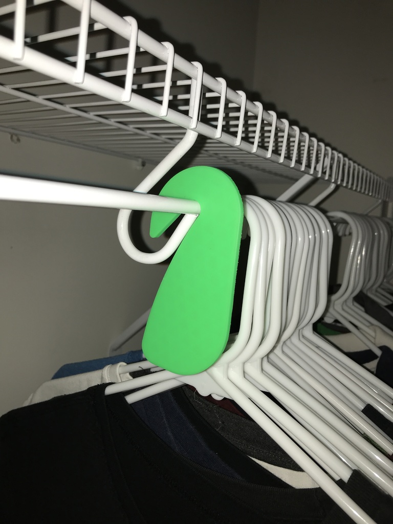 Hanger Divider for Wire Shelf (Freeslide)