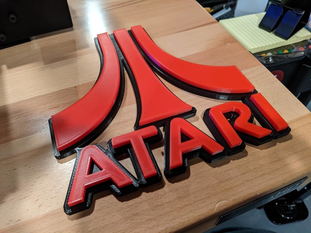 Atari Logo HD Reinforced
