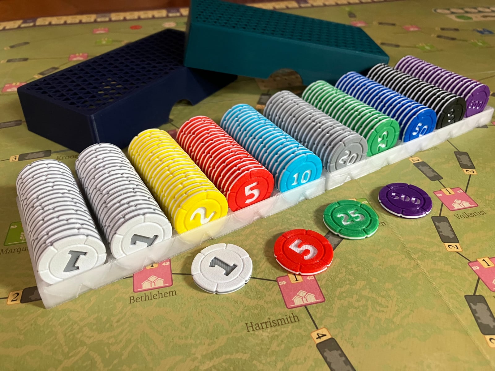 Mini Poker Chip Set with Tray and Lid V2