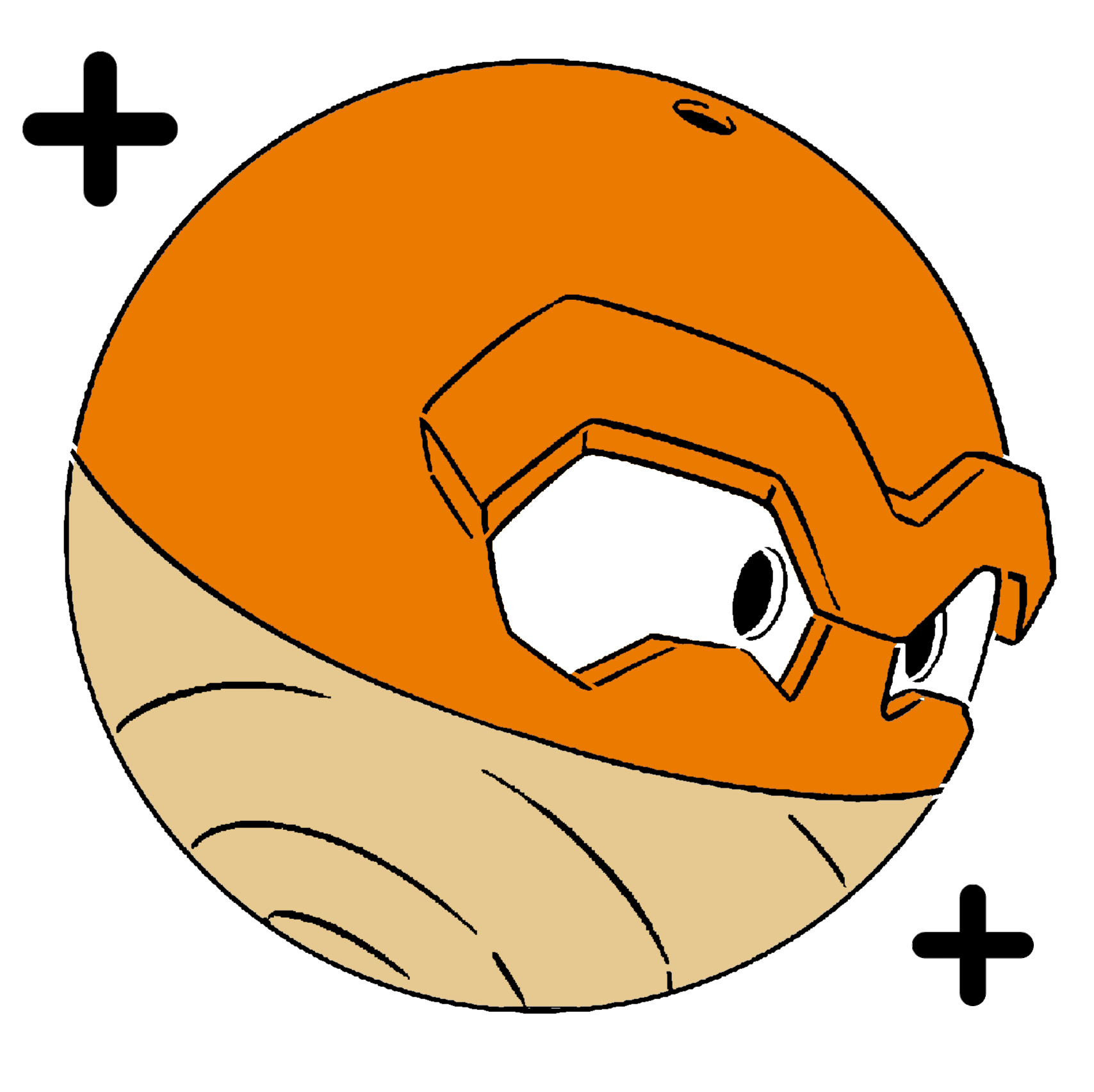 Hisuian Voltorb 4 layer stencil