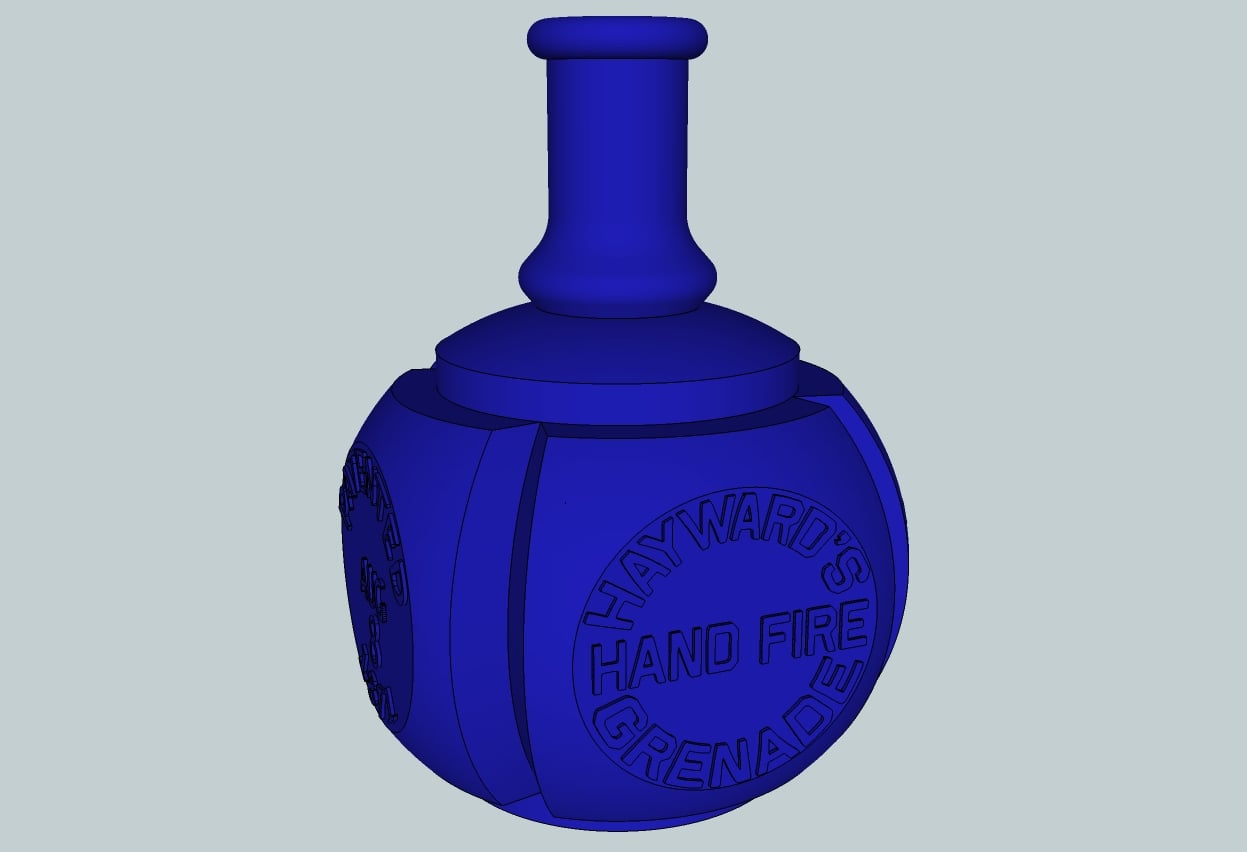 Hayward's hand fire grenade