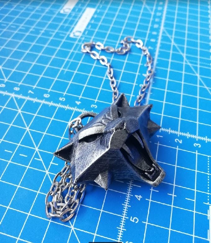 Cat School Medallion from Witcher3