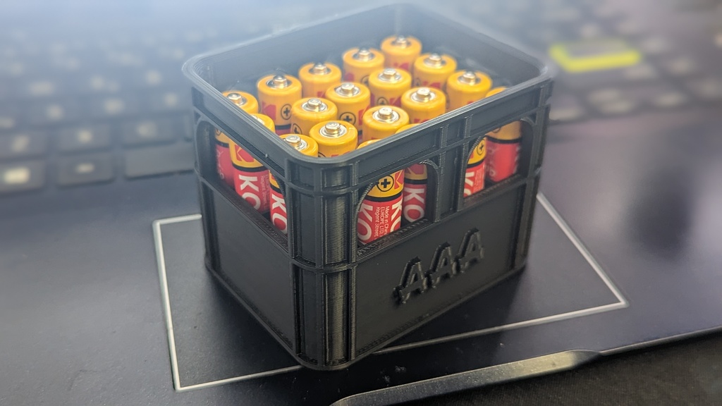 AA and AAA Battery Crate
